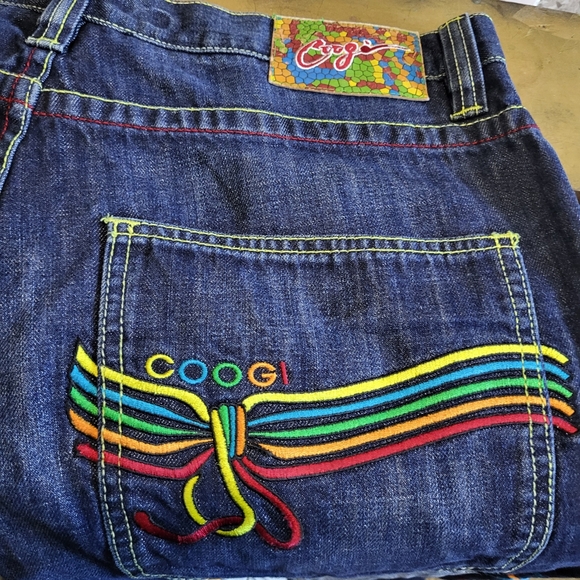 Coogi Men Vtg ,Y2k, Australian Authentic Embroidery, Baggie Style, Size 36Wx 34L - Picture 15 of 16